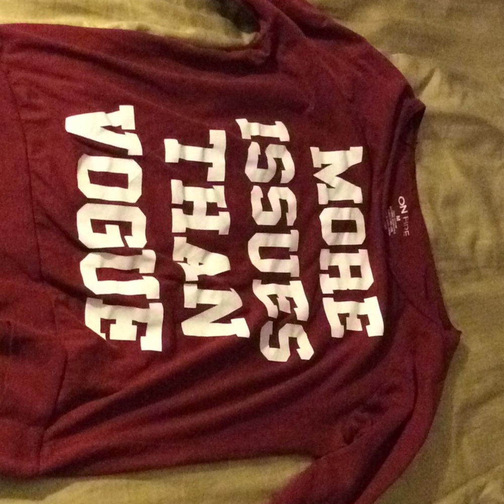 More issues than Vogue shirt
